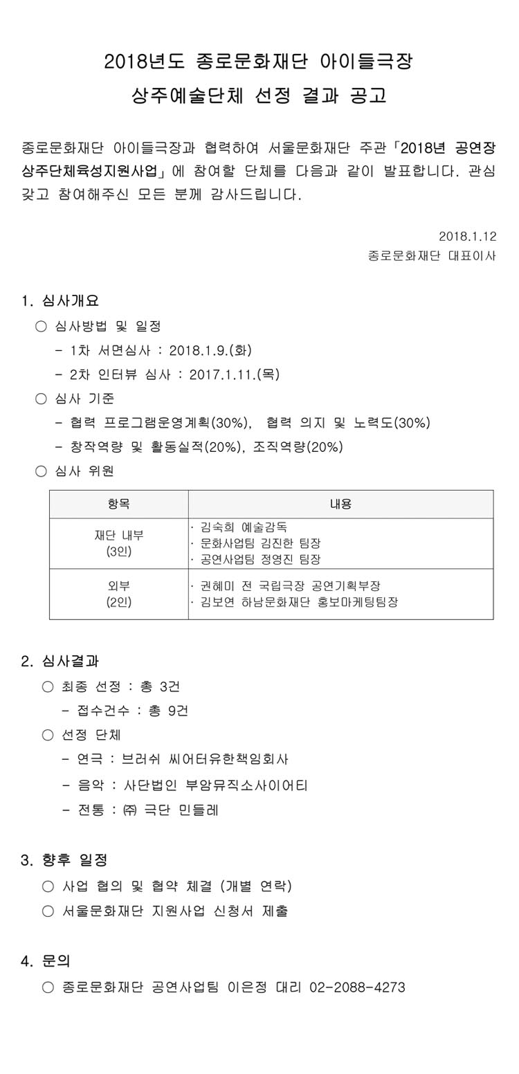 결과공고문2018 상주단체